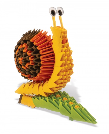 3D origami S komplekt CREAGAMI Snail