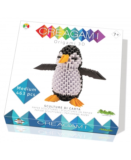 3D origami M komplekt CREAGAMI Penguin