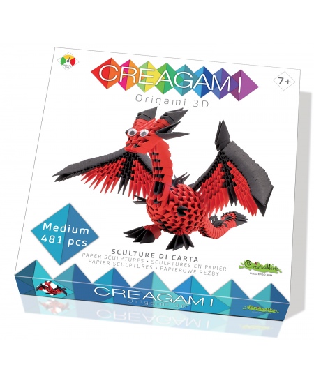 3D origami M komplekt CREAGAMI Draakon