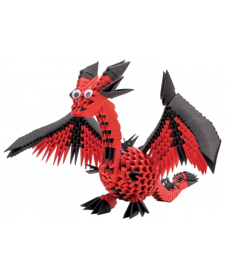 3D origami M komplekt CREAGAMI Draakon