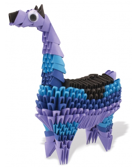 3D origami M komplekt CREAGAMI Lama