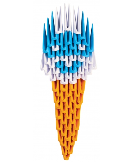 3D origami komplekt väikelastele CREAGAMI Kids Jäätis