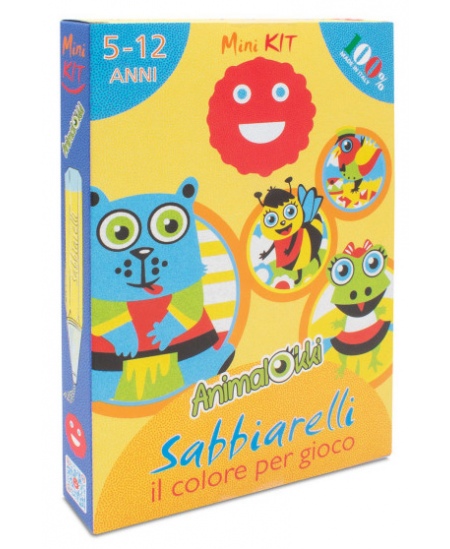 Liivajoonistamise komplekt SABBIARELLI Ägedad loomad