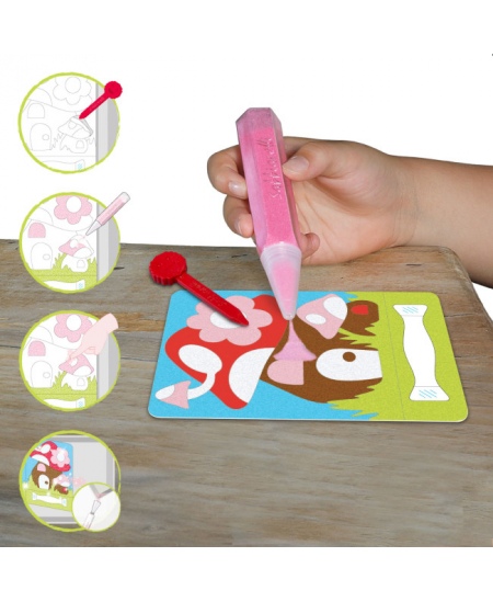 Liivajoonistamise komplekt SABBIARELLI Muinasjutt gnoomidest