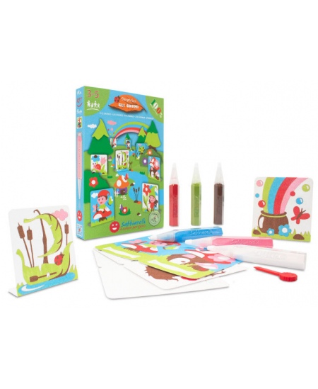 Liivajoonistamise komplekt SABBIARELLI Muinasjutt gnoomidest