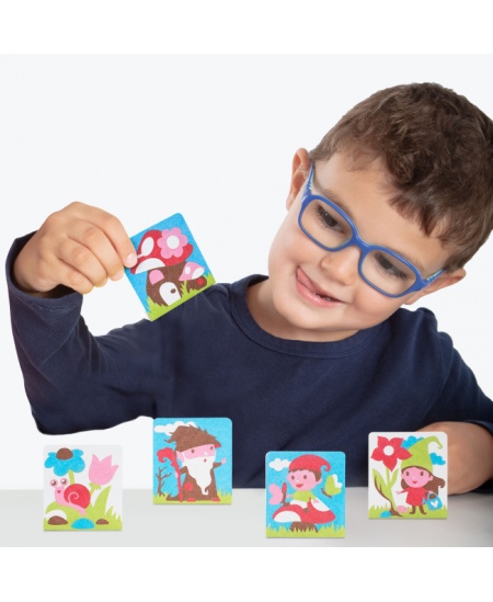 Liivajoonistamise komplekt SABBIARELLI Muinasjutt gnoomidest