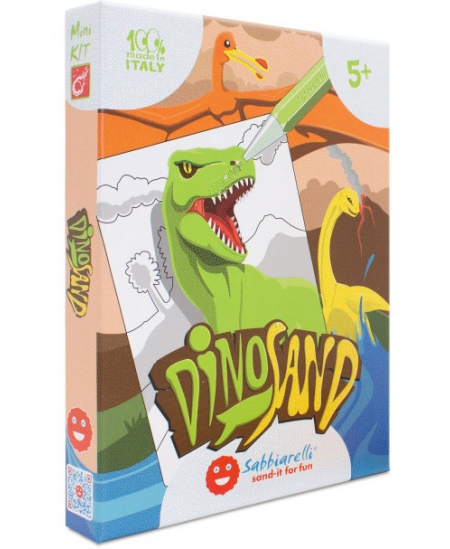 Liivajoonistamise komplekt SABBIARELLI Dinosaurused liivas