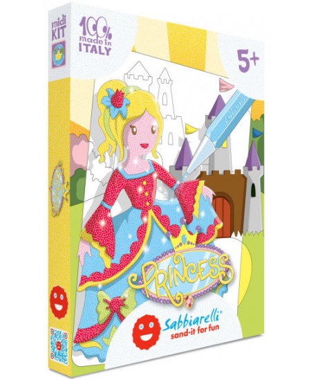 Liivajoonistamise komplekt SABBIARELLI Printsessid
