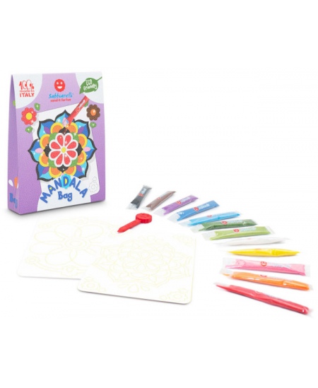 Liivajoonistamise komplekt kotis SABBIARELLI Mandala