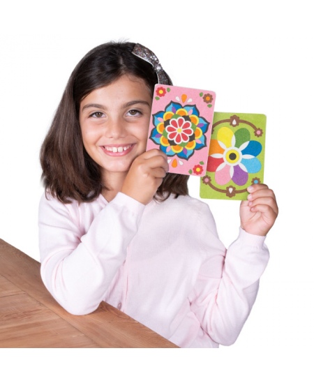 Liivajoonistamise komplekt kotis SABBIARELLI Mandala