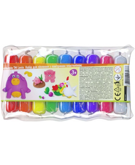 Hüppav voolimismass OKTO Lovin Modeling, 9 värvi