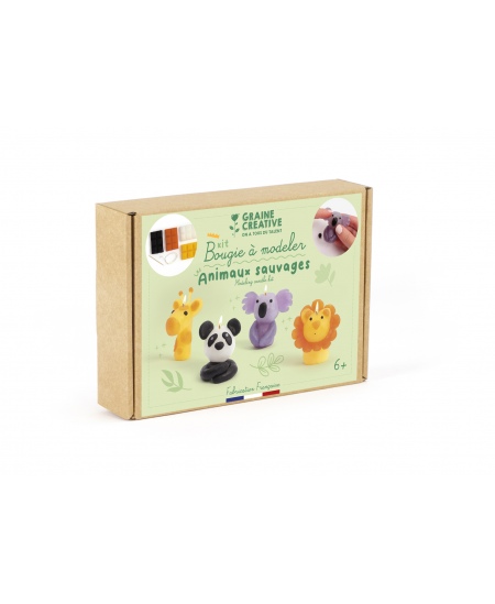 Küünalde valmistamise komplekt GRAINE CREATIVE Metsloomad