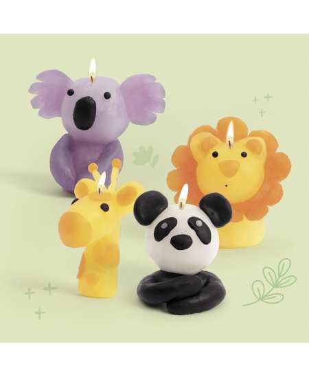 Küünalde valmistamise komplekt GRAINE CREATIVE Metsloomad