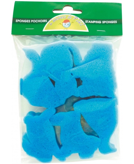 Švamm-templid värvimiseks GRAINE CREATIVE Koduloomad, 50x50 mm, 6 tk