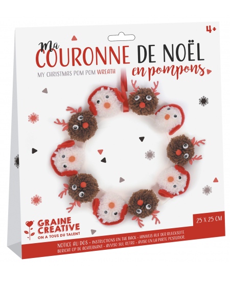 Jõulumullipärgade meisterdamise komplekt GRAINE CREATIVE