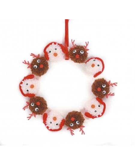 Jõulumullipärgade meisterdamise komplekt GRAINE CREATIVE