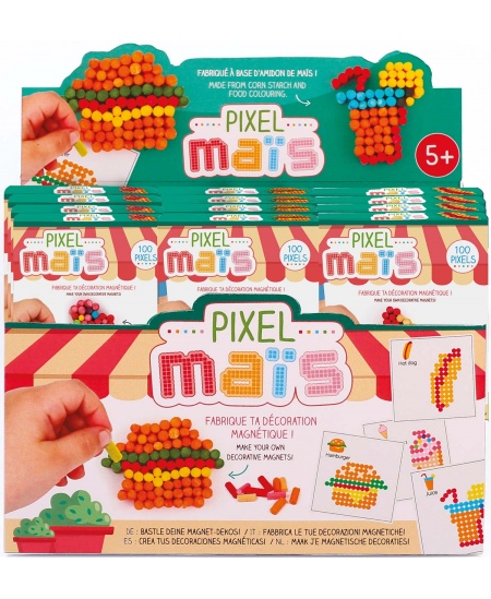 Magnet värvilistest maisiteradest GRAINE CREATIVE Kiirtoit