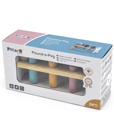 Puidust tagumismäng haamriga VIGA PolarB