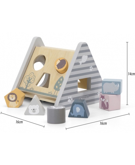 Puidust sorteerimis- ja varustusmäng VIGA PolarB