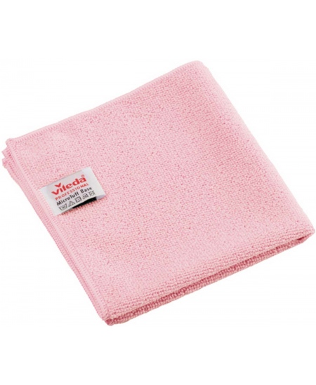 Mikrokiudlapp Vileda MicroTuff Base, roosa, tk