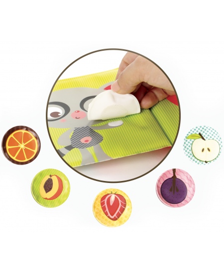 Õpetlik raamat lõhnade tundmaõppimiseks LUDI Puuviljad