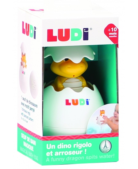 Vannimänguasi-muna LUDI Dinosaurus