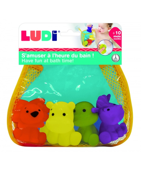 Rippuv vannimänguasjade komplekt LUDI