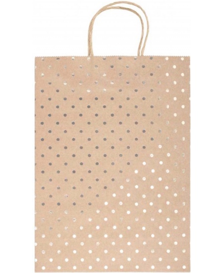 Kingikott, 33x10x24 cm, pruun kuldsete mullidega