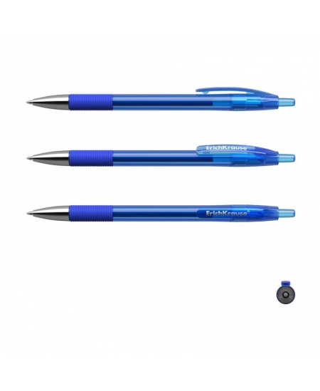 Automaatne geelpliiats ERICH KRAUSE R-301, 0,4 mm, sinine