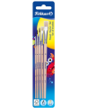 Pintslid PELIKAN, erinevat karva ja suurust, 5 tk.