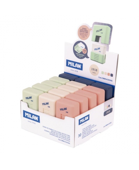 Kustutuskumm plastümbrisega MILAN 430