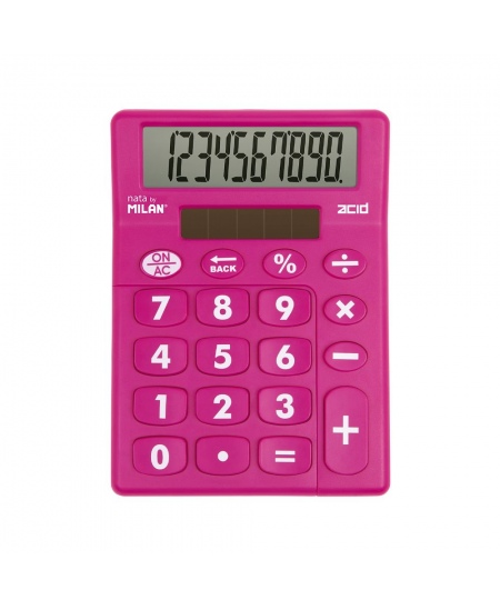 Taskuarvuti MILAN Acid, 10 kohta, kirkad värvid