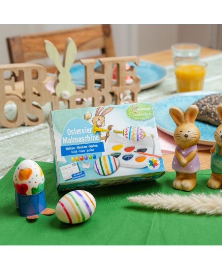 Munade värvimise seade väikestele HEITMANN Hoian, keerutan, värvin