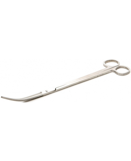 Roostevabast terasest käärid AQUAEL Curved scissors, 25 cm