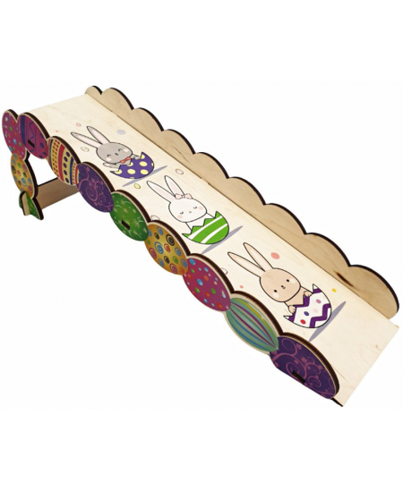 Renn munade veeretamiseks Värvilised munad