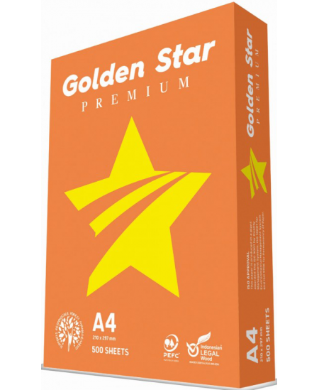Paber GOLDEN STAR Premium, A4, 500 lehte