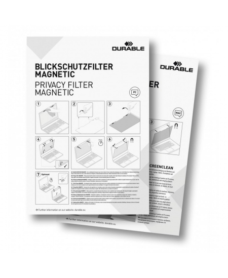 Privaatsusfilter DURABLE MAGNETIC, 14.0 tolli