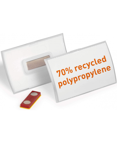 Nimekaardi hoidik DURABLE CLICK FOLD, 54x90 mm