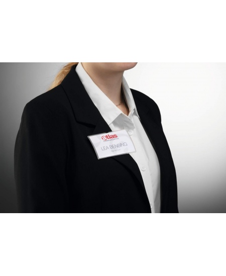 Nimekaardi hoidik DURABLE CLICK FOLD, 54x90 mm