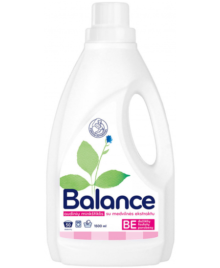 Pesupehmendaja BALANCE, puuvillaekstraktiga, 1.5 l