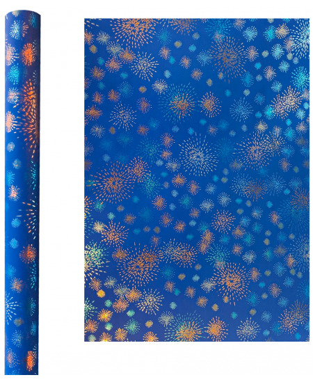 Metalliseeritud kingituste pakkepaber, 70x150 cm