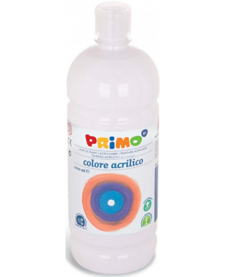 Akrüülvärv PRIMO, valge, 1000 ml