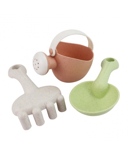 Liivakomplekt ratta ja kastekannuga WOOPIE, 10-osaline