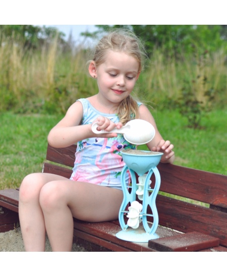 Liivakomplekt ratta ja kastekannuga WOOPIE, 10-osaline