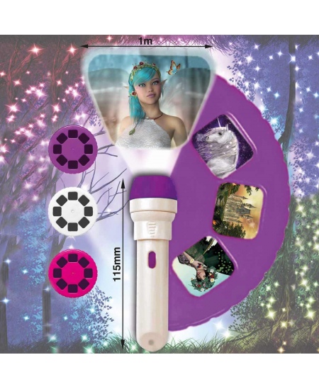 Laste projektor - taskulamp BRAINSTORM Haldjad ja ükssarvikud