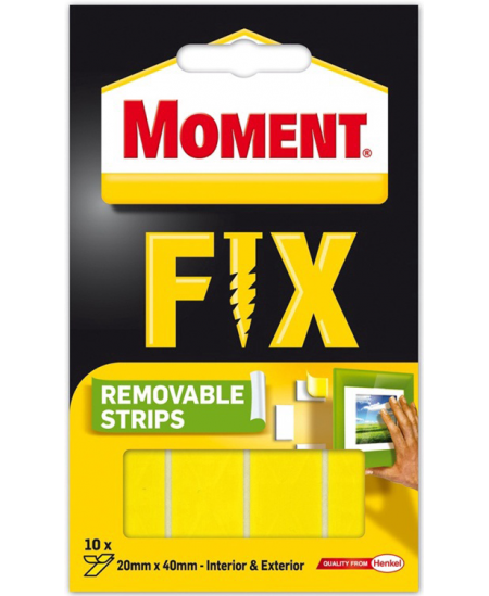 Kahepoolne kleeplint Moment, 0,04 m x 2 cm