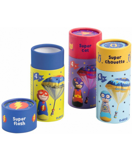 Viskemäng DJECO Superkangelastest langevarjurid