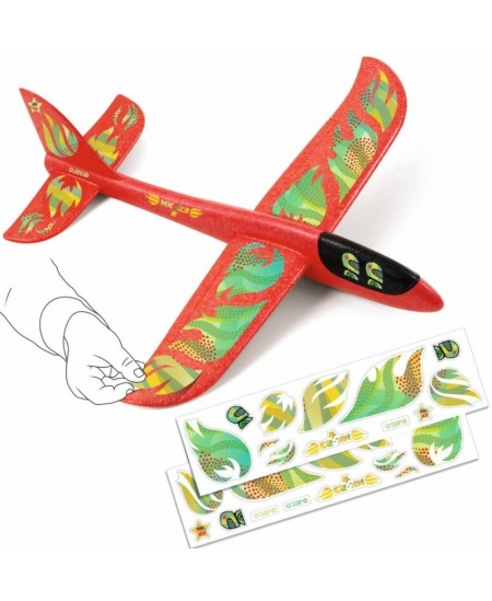 Kaunistatav liugurlennuk DJECO Tulelennuk