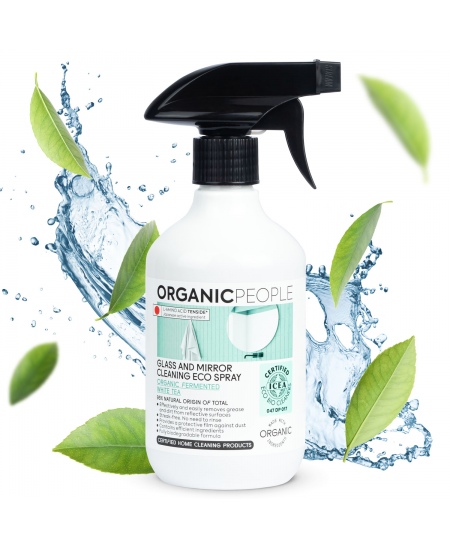 Ökoloogiline akna- ja peeglipuhastusvahend ORGANIC PEOPLE, 500 ml