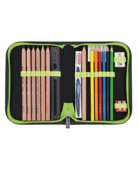 Seljakott koos tarvikutega HERLITZ FiloActive Plus DIN Wild Life